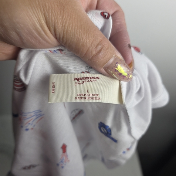 Arizona Jean CO Women's 4th Of JULY Racerback Tank Top Size Large - Picture 12 of 15